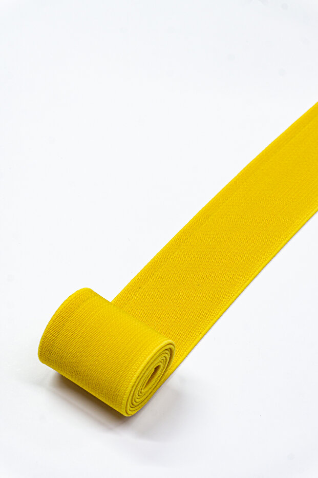 4 cm Fikseli Woven Rubber - Belt & Sandals & Shoes Side Band Rubber - 1 Meter