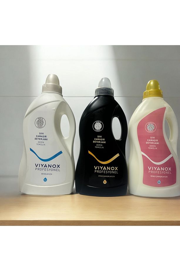 Sıvı Çamaşır Deterjanı 3lt*3 Adet (SİYAH, BEYAZ VE RENKLİLER IÇİN) - 2