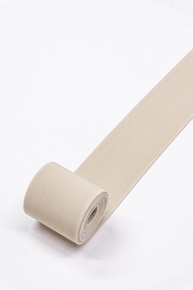 4 cm Fikseli Woven Rubber - Belt & Sandals & Shoes Side Band Rubber - 1 Meter