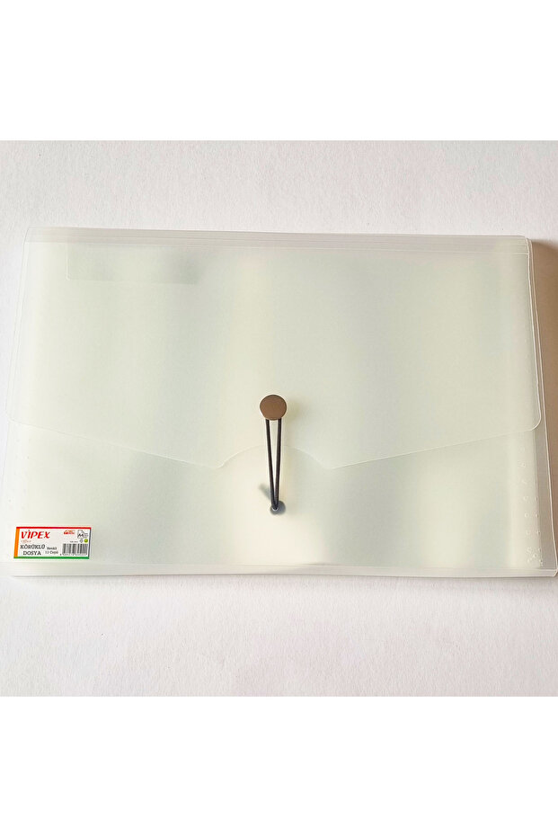 13 Bölmeli Körüklü Dosya A4 Neon Renkler 35x25cm - Vipex Beyaz - 1