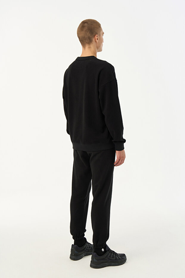 Basic Super Soft Erkek Eşofman Altı - Siyah - 2