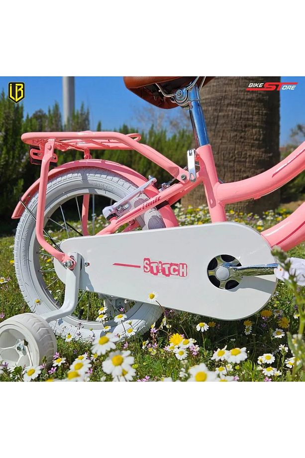 Ümit Stitch New L Atb 20 Jant Sepetli Çocuk Bisikleti - Pembe - 6