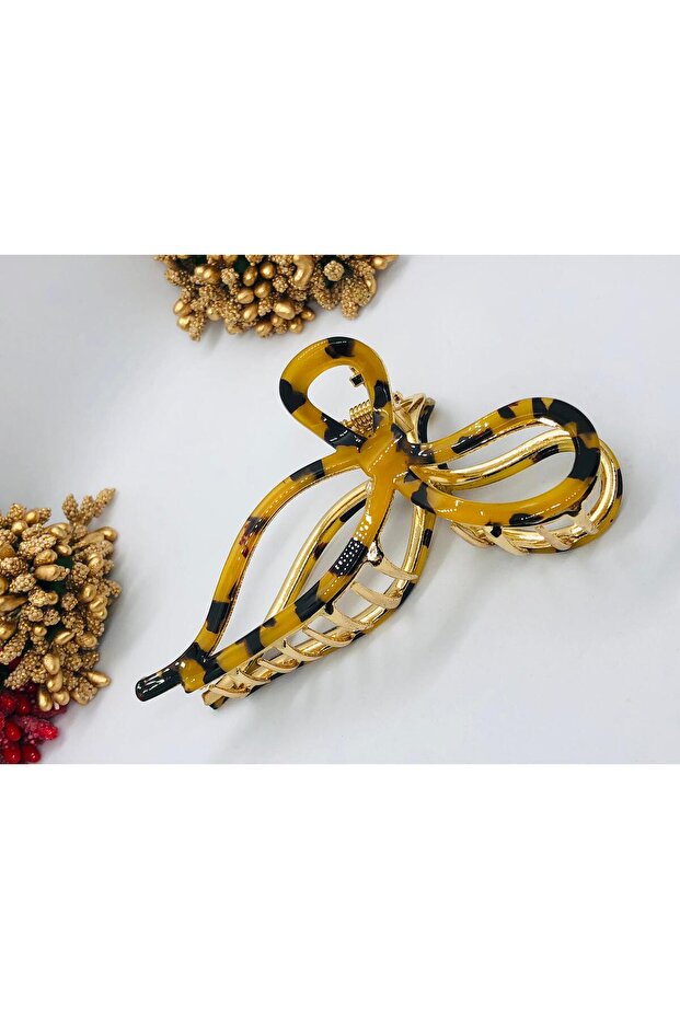 Leopard Patterned Bone Buckle - 4