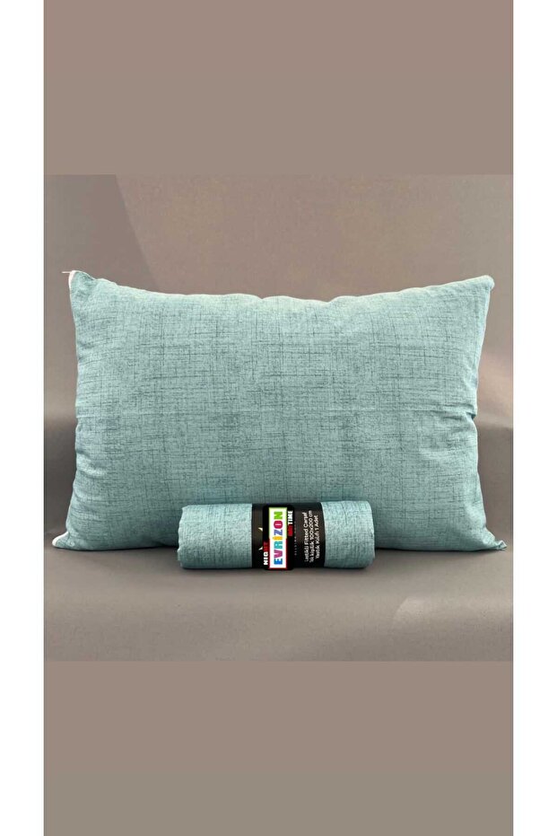 طقم ملاءات قطنية مرنة لشخص واحد - 1