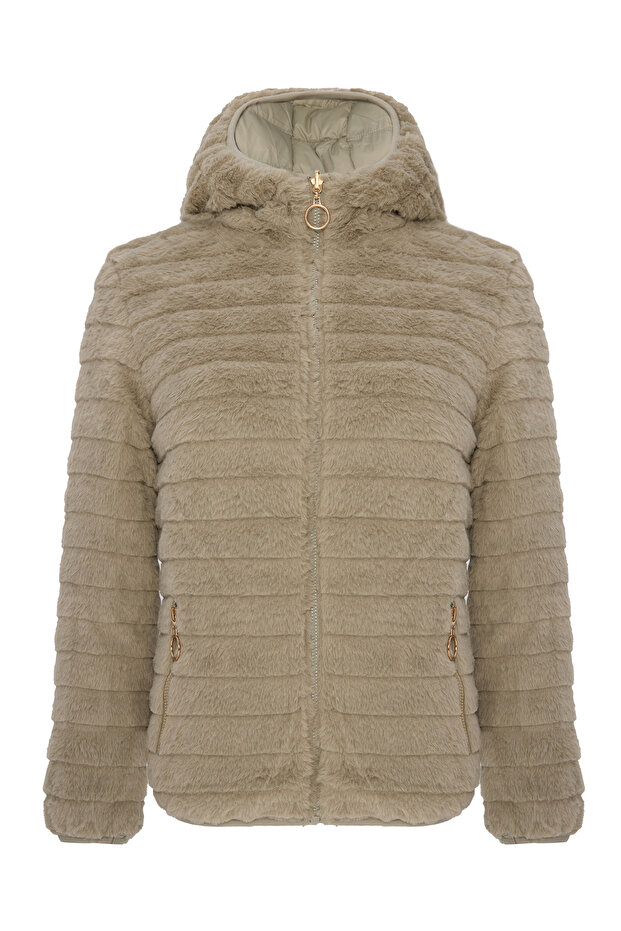 ÇİFT TARAFLI KAPÜŞONLU ŞİŞME MONT - 3