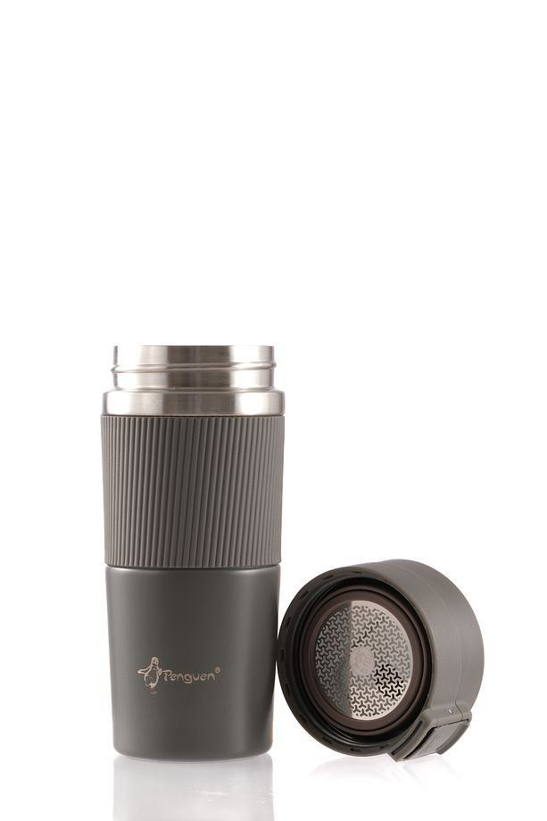 Termos Mug 400 ml Filtre Kapak Paslanmaz Çelik - 9