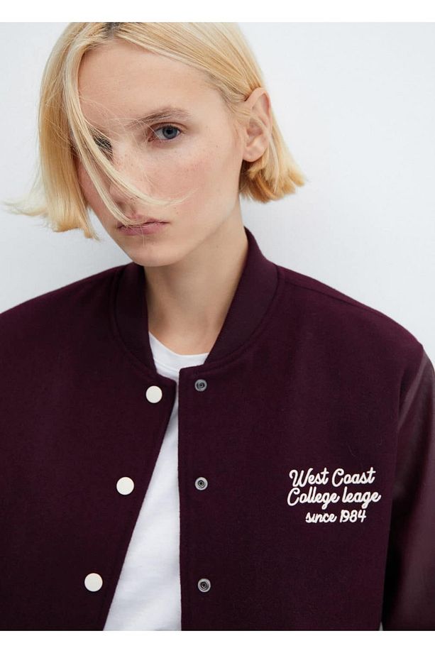 Yün bomber ceket - 7