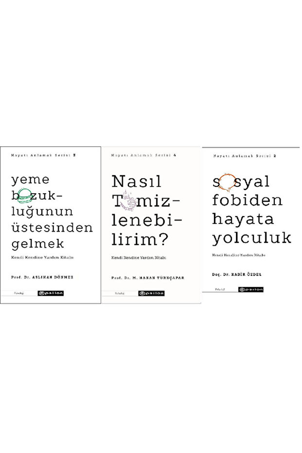 Sosyal Fobiden Hayata Yolculuk + Nasıl Temizlenebilirim? + Yeme Bozukluğunun Üstesinden Gelmek SET - 1