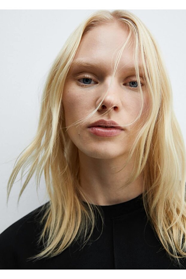 Dekoratif dikişli sweatshirt - 8