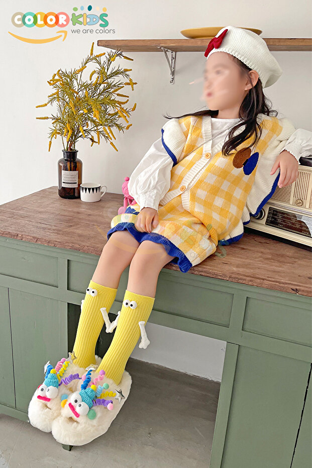 Çocuk Mıknatıslı El Ele Tutuşan Çoraplar (Topuksuz) - 5