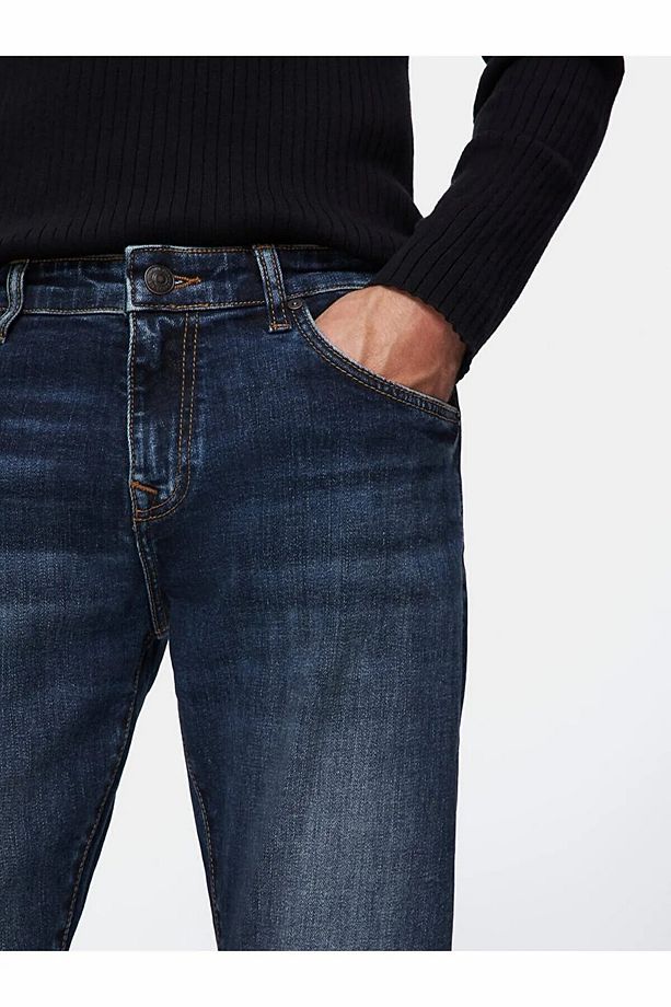 Erkek Mavi Joshua Kantana Wash Jean 01009507591567054948-Std - 5