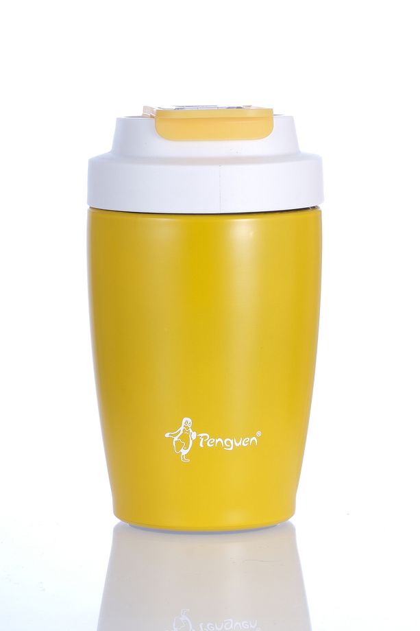 Termos Mug Sızdırmaz 400 ML - Çift Çidarlı Paslanmaz Çelik, Pipetli ve Doğrudan İçme Kapaklı - 5