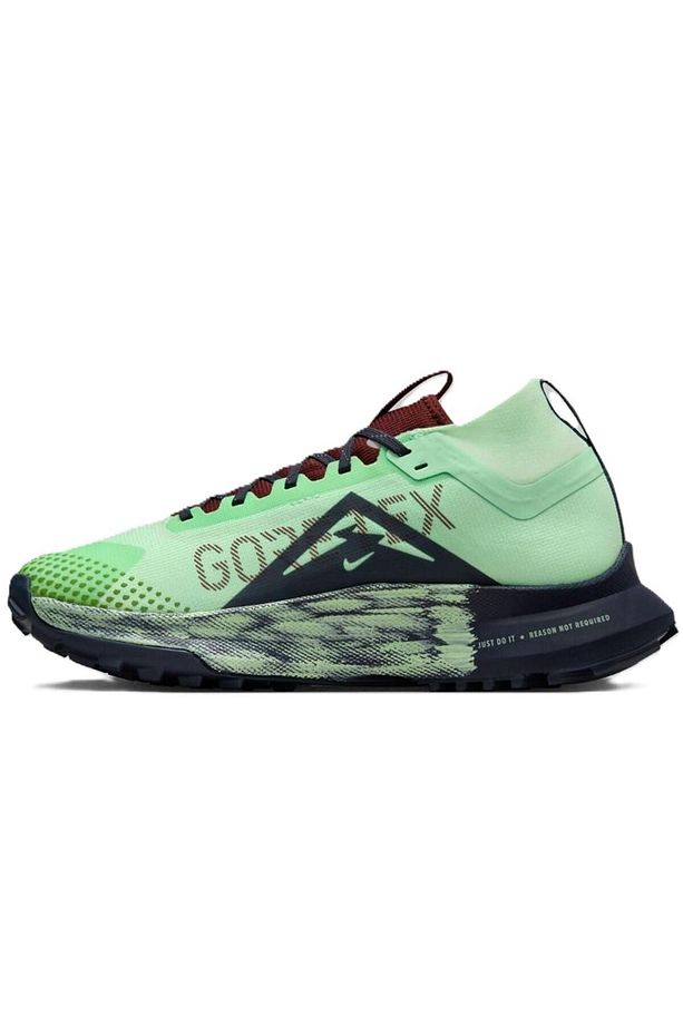 React Pegasus Trail 4 Goretex Su Geçirmez Reflektörlü Yürüyüş Koşu Ayakkabısı Yeşil-lacivert - 2