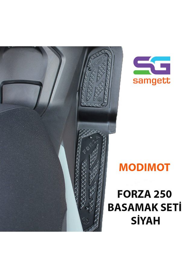 HONDA FORZA 250 UYUMLU BASAMAK SETİ SİYAH - 1