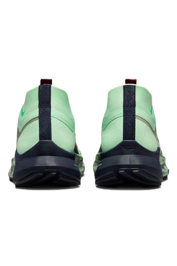 React Pegasus Trail 4 Goretex Su Geçirmez Reflektörlü Yürüyüş Koşu Ayakkabısı Yeşil-lacivert - 4