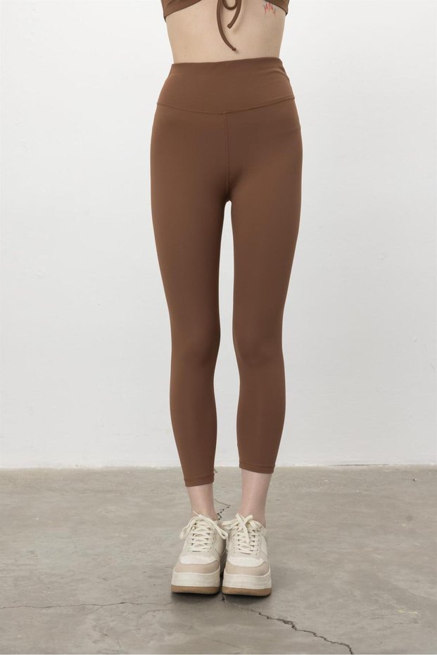 Mocha Color Renewal Sports And Yoga Leggings
