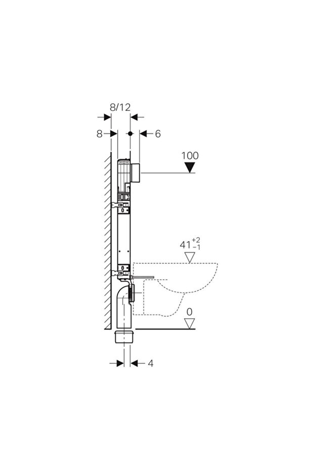 GEBERİT ALFA GÖMME REZERVUAR - 3