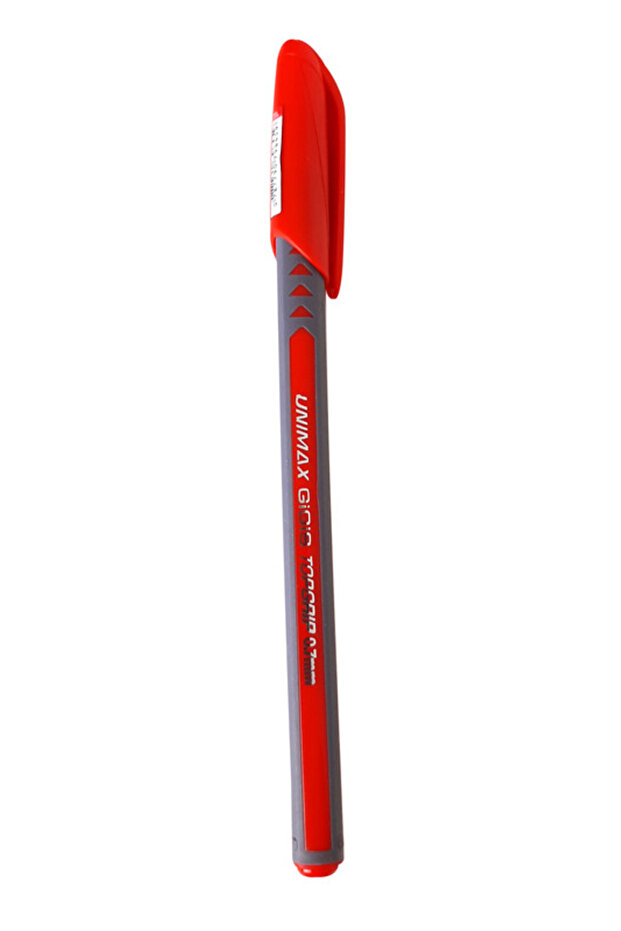 مجموعة أقلام حبر جاف TopGrip مقاس 0.7 مم، مكونة من 12 قطعة، باللون الأحمر