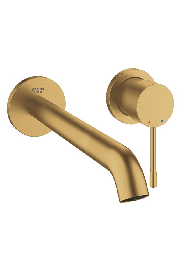 Essence Two Sink Faucet L-Size Brushed Cool Sunrise - 29193Gn1