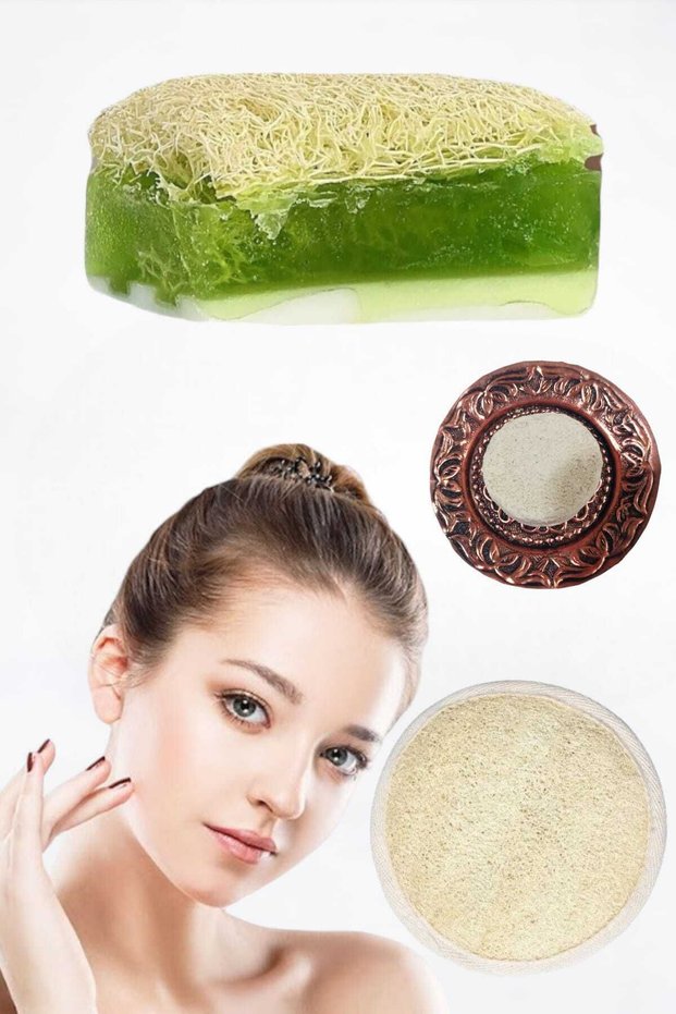 3-Pack Facial Cleansing Blemish Acne Dead Skin Peeling Massage Effective Goat Milk Aloe Vera Soap