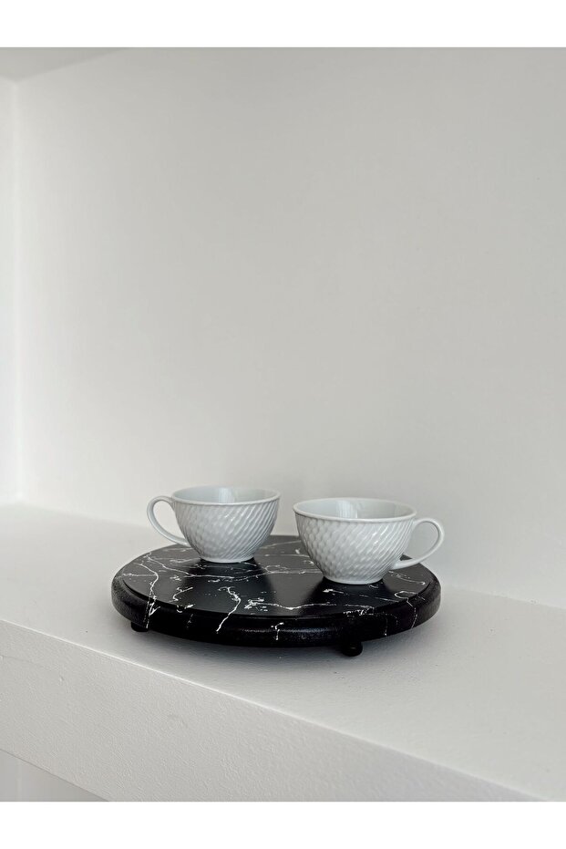 حامل/منظم بنمط رخامي مزخرف - 4