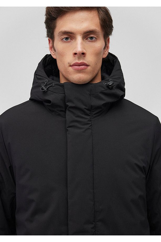 MAVİ Kapüşonlu Siyah Parka 0110443 - 8