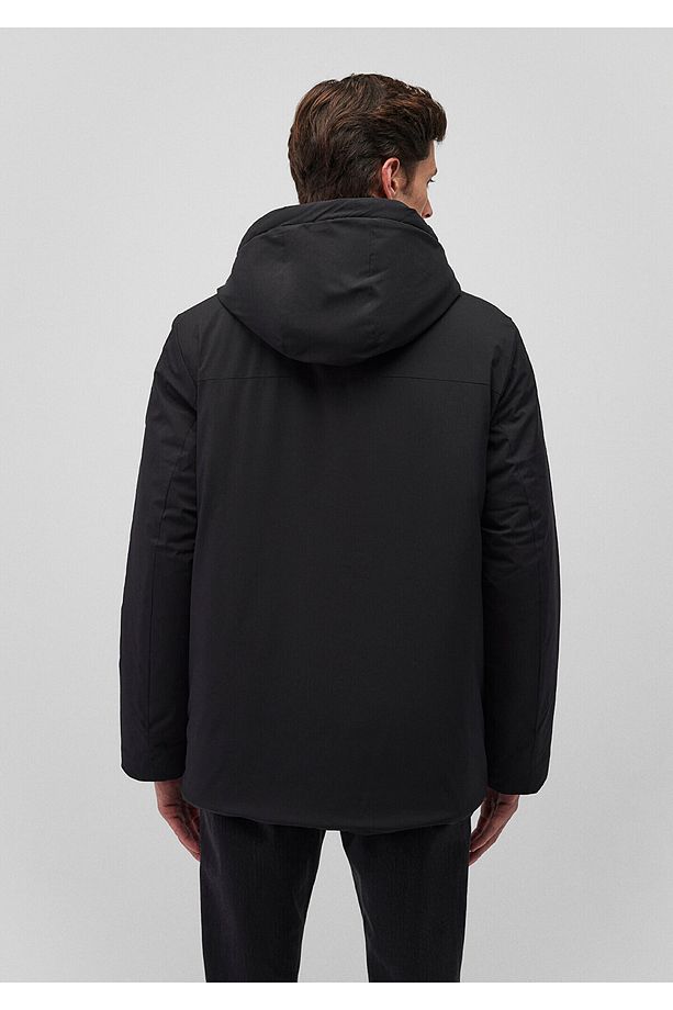 MAVİ Kapüşonlu Siyah Parka 0110443 - 6