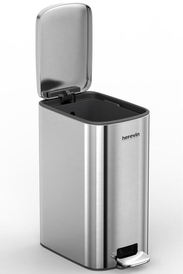 11 Lt Paslanmaz Çelik Çöp Kovası - 2