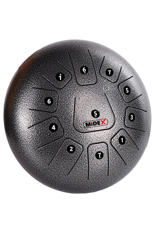TD-1211SM Çelik Dil Davul Handpan 12 İnç 11 Ton Steel Tongue Drum Full Set - 3