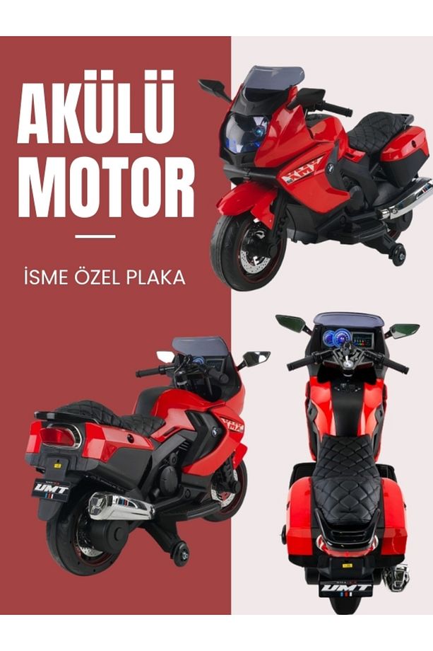 2025 S41 Isme Özel Plaka Mp3 Player Girişli 438-a Xmx 316 Akülü Motor - 2