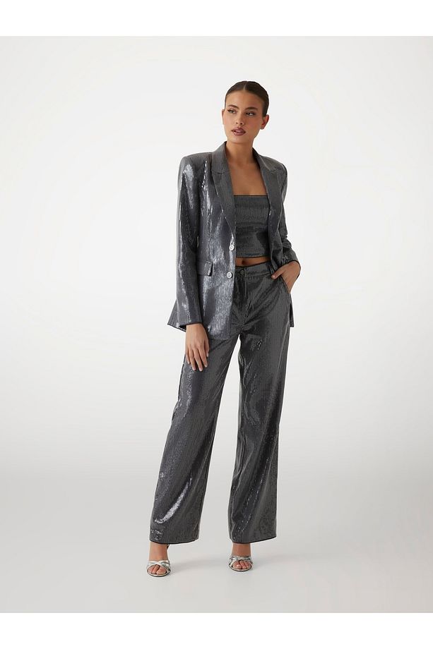 CASSIA CARGO SEQUINS KADIN PANTOLON - 2