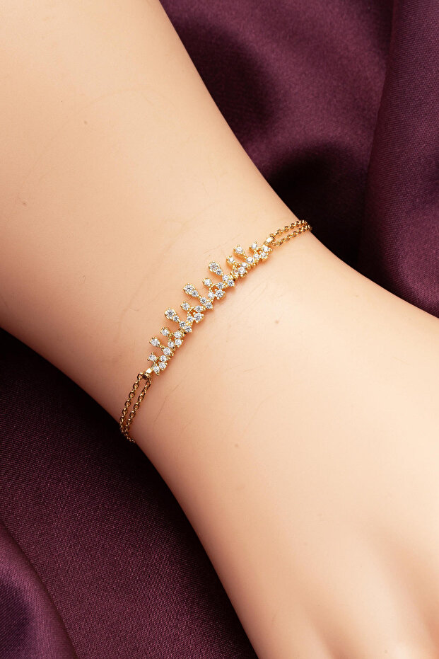 Damla Model 14 Ayar Altın Üçlü Set - 6