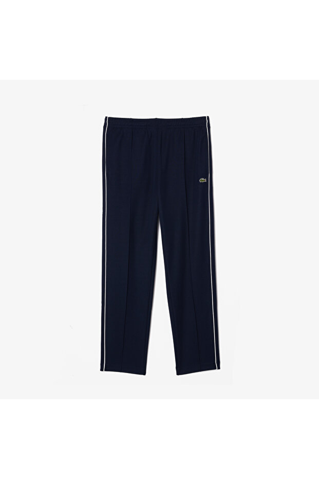 Erkek Regular Fit Çizgili Lacivert Eşofman Altı - 4