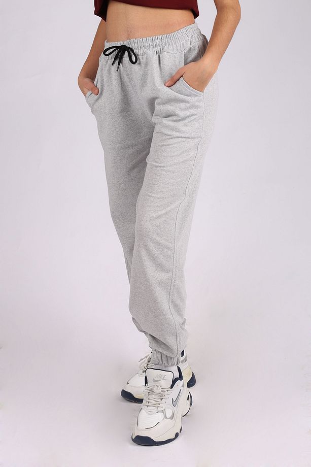 UNISEX 3'LÜ ŞERİTLİ ALT-ÜST&LASTİKLİ ALT EŞOFMAN TAKIMI - 4