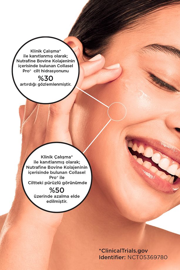 Bovine Collagen Doğal %100 Çifte Hidrolize Tip 1 Ve Tip 3 Klinik Çalışmalı Kolajen Peptitler 300 gr - 7