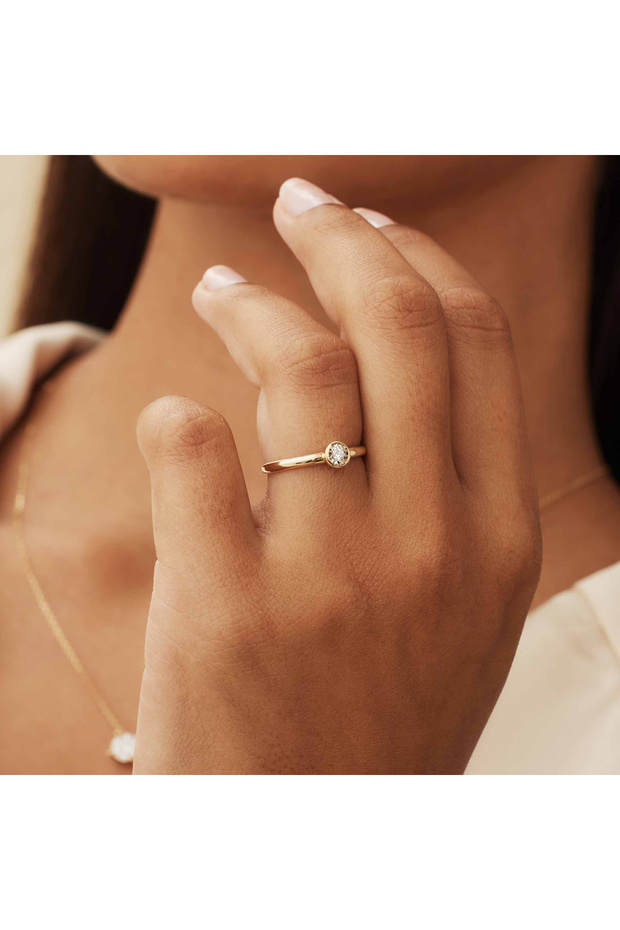 Peace 14 Karat Ring 58 - 4