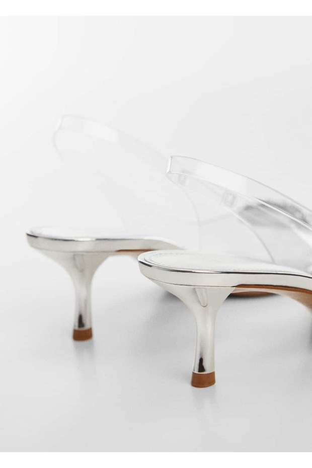 Hochhackige Vinylschuhe - 5