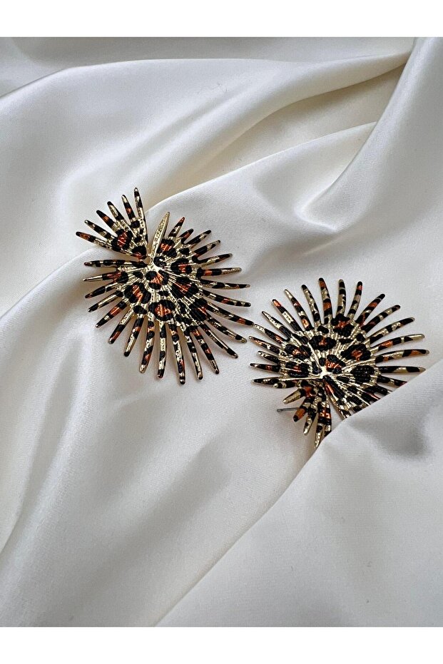Modern Leopard Earring - 2