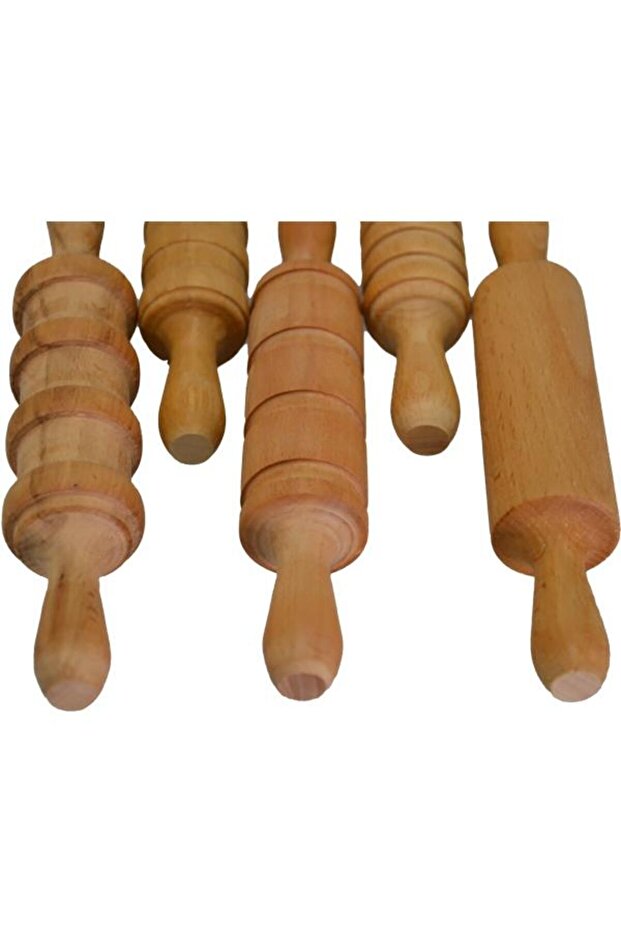 Ahşap Merdane Seti 5li - 2