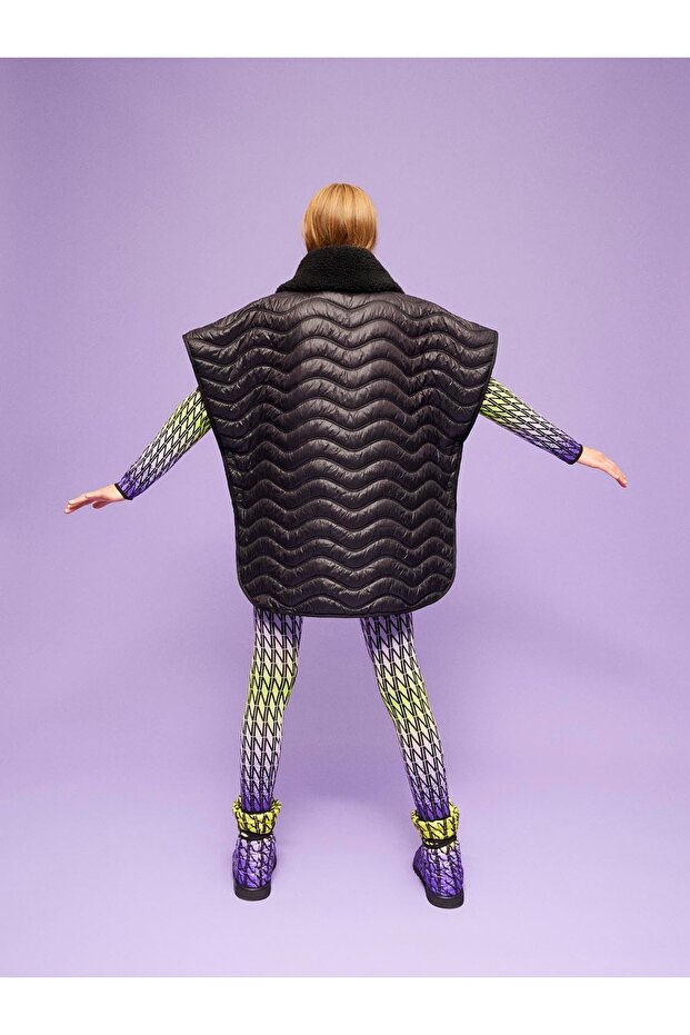 Kapitone Garnili Yelek - 2