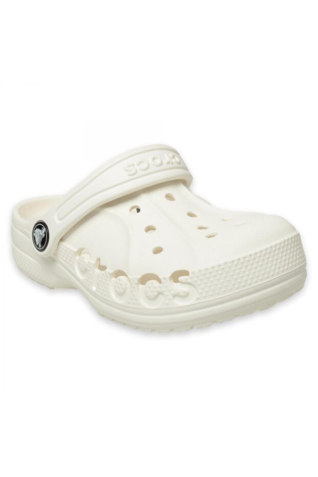207013 K Classic Clog t White Children's Slippers