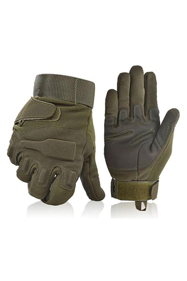 L Haki Taktik Eldiven Askeri Eldiven Bisiklet Eldiveni - 3