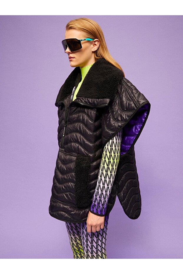 Kapitone Garnili Yelek - 4