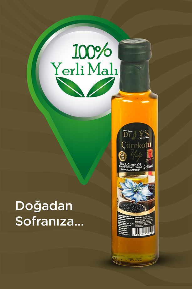 Çörekotu Yağı 250ml - 2