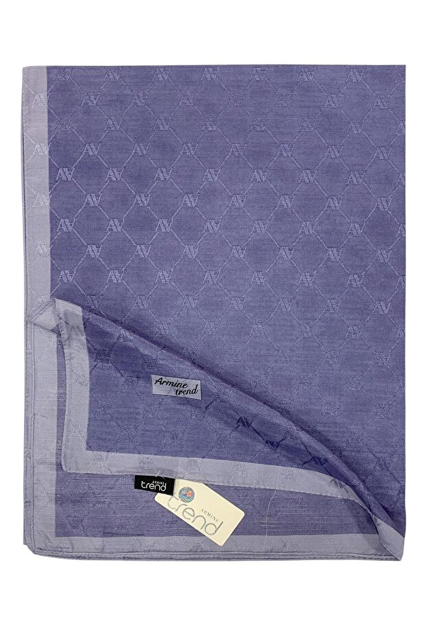 Trend Monogram Şal - 2 - Lavanta 118 - 1