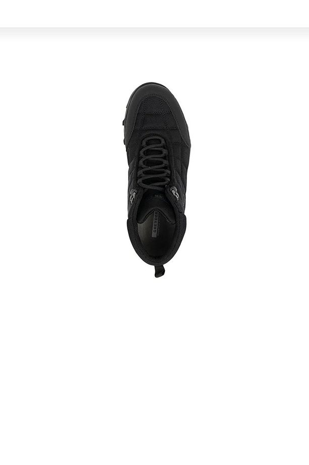 00170 GR Erkek Bot Siyah Şu Geçirmez Unisex Waterproof Bağcıklı Bot - 4