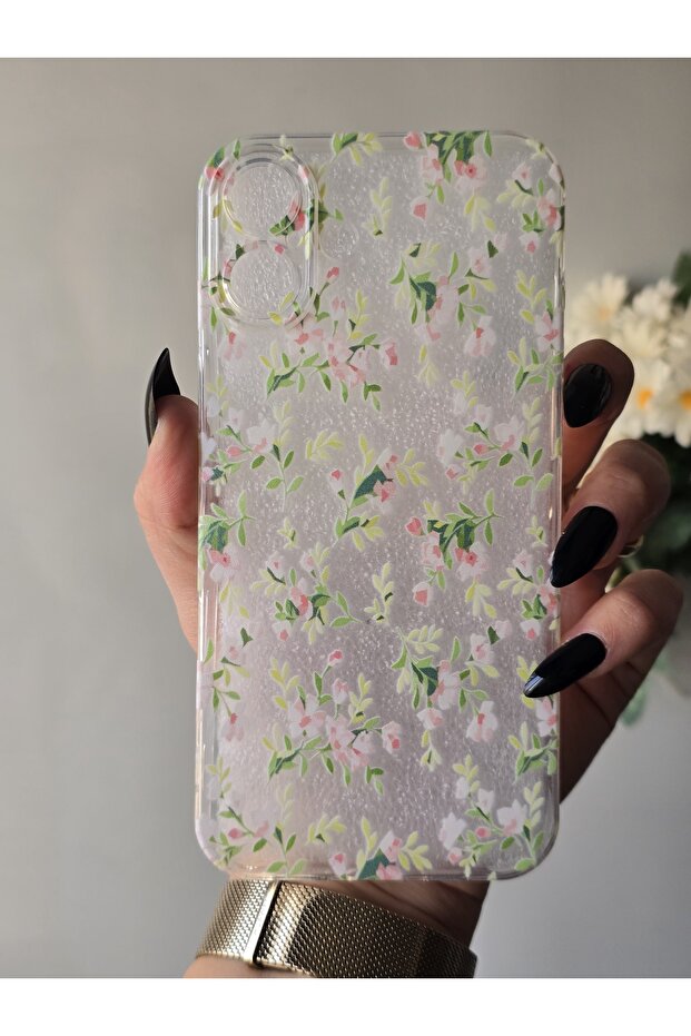 حافظة هاتف شفافة منقوشة متوافقة مع هاتف Iphone 16 PLUS - 3