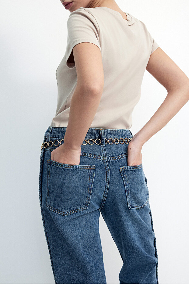 Straight High Ankle Jeans - 3