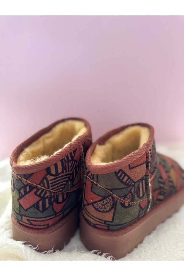 أحذية شتوية منقوشة - 3