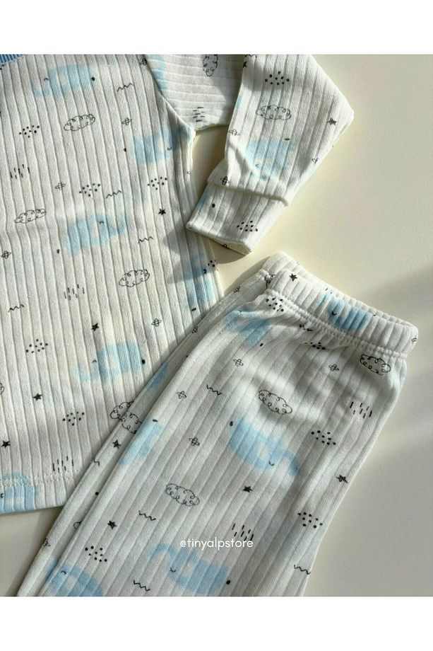 Yumuşacık Baharlık Yazlık Çocuk Pijama Takımı - 3